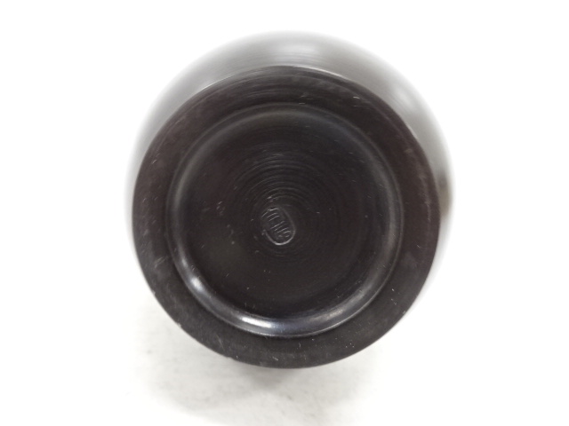  一ノ瀬宗辰造　唐銅　鶴首花入